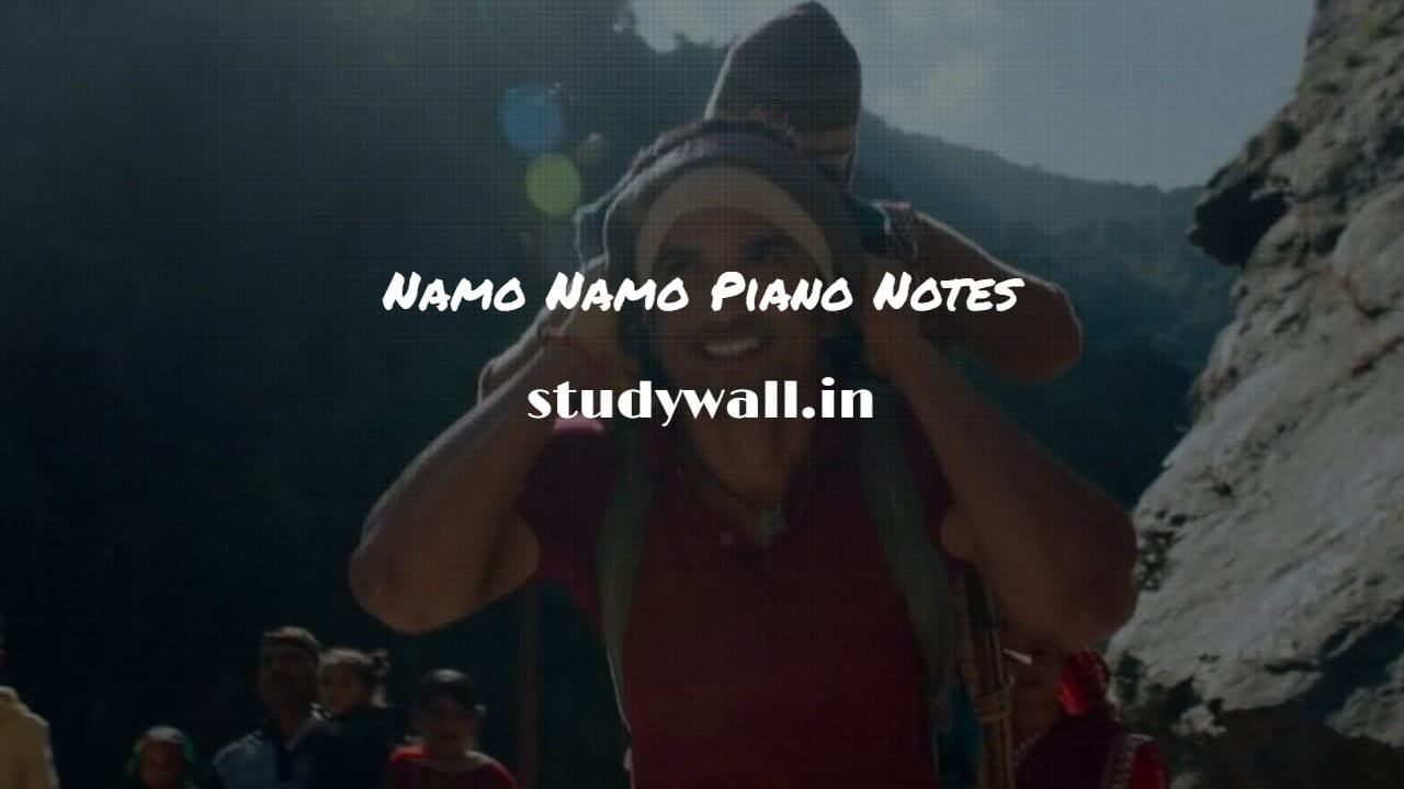 Namo Namo Piano Notes